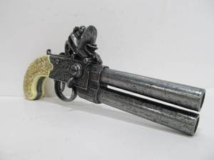 lot 119 image: Vintage Colonial Style Replica Pistol