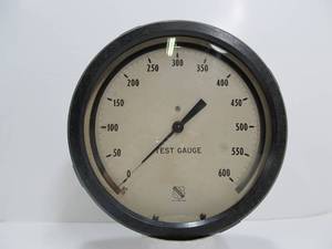 lot 203 image: Large Working Industrial Gauge