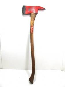 lot 215 image: Very Cool Large Vintage PLUMB Firefighters Axe