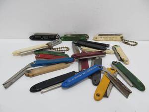 lot 222 image: Collection of Different Old GITS-NIFE Pocket Knives