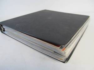 lot 167 image: 2 Large Albums of Assorted Railroad Paper Articles etc