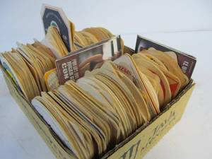 lot 233 image: LARGE Lot of Vintage Advertising Beer Coasters