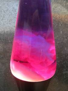 lot 237 image: Working Lava Lamp