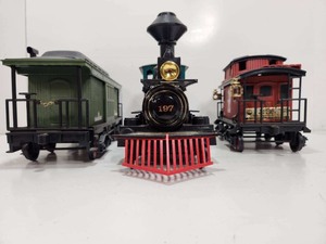 lot 282 image: Large JIM BEAM Train Decanters