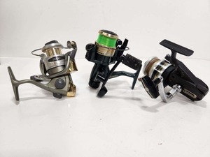 lot 291 image: Lot of 3 Good Fishing Spinning Reels
