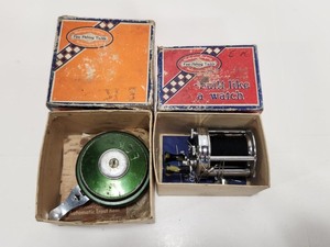 lot 310 image: 2 Vintage Shakespeare Fishing Reels in Original Boxes