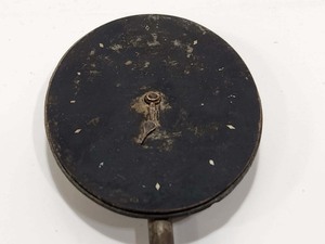 lot 314 image: Old Vintage Automobile Dashboard Clock