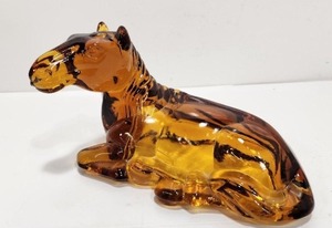 lot 337 image: Excellent Vintage 1960s LE SMITH Amberina Glass Hore