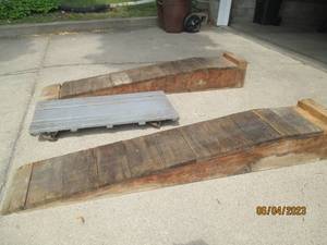 Automotive ramps and creeper 70 lo...