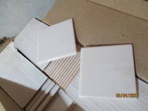 Partial box of wall tiles...
