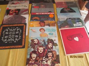 Lot of vinyl records including Carp...