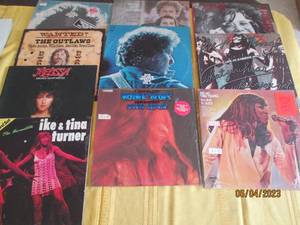 Lot of vinyl records including Jani...