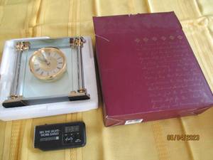Danbury electric clock and light, c...