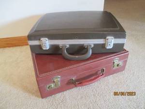 2 Empty briefcases...