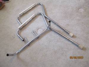 Handicap toilet rails...