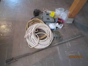 Lot of electrical wire, grounding r...