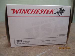100 rounds Winchester 38 special 13...
