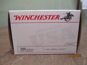 100 rounds Winchester 38 special 13...