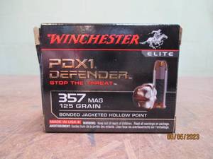 20 cartridges Winchester 357 Mag 12...