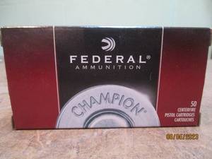 50 rounds Federal 357 Magnum 158 gr...
