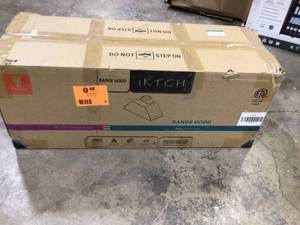 lot 39 image: Tylza 29.5 in. 600 CFM Convertible Under Cabinet Range Hood in Stainless Steel with 2 Charcoal Filters and 2 LED Lights  Customer Returns See Pictures
