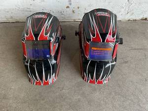 lot 119 image: LOT OF 2 Lincoln Electric Auto Darkening Welding Masks