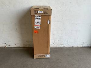 lot 121 image: Hampton Bay Shaker Assembled 15x42x12 in. Wall Kitchen Cabinet in Satin White