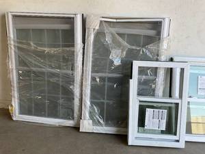 lot 130 image: LOT OF FOUR White Windows