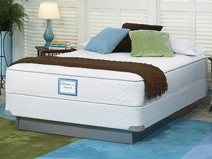 lot 2 image: Brand New Sealy Posturepedic Preferred Series Cushion Firm Queen Mattress