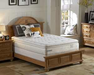 lot 4 image: Brand New Sealy Posturepedic Firm Euro Pillowtop Queen Mattress