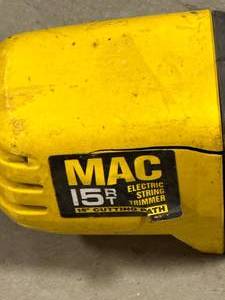 lot 7 image: Mac Electric Metal Blade Trimmer (works great)