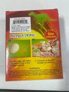 lot 52 image: New Lot of 3 Dinosaur Fossil Eggs