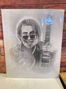 lot 80 image: New Jerry Garcia Artwork 20 x 24