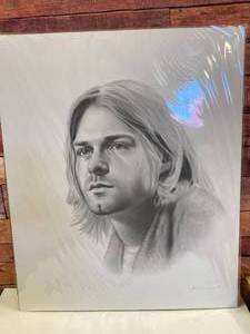 lot 82 image: New Kurt Cobain Artwork 20 x 24