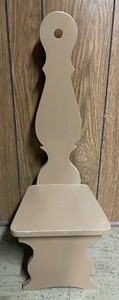 lot 102 image: Wooden Childrens Chair