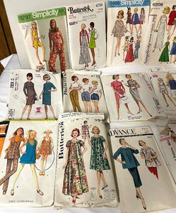 lot 153 image: Variety of Vintage Patterns