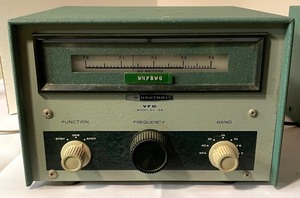 lot 180 image: Vintage Heathkit VFO and Heath CW Transceiver