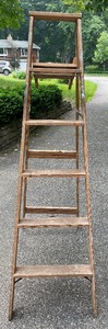 lot 198 image: Keller 6 Foot Wooden Ladder