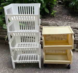 lot 211 image: Two Plastic Organizers