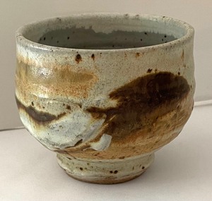 lot 214 image: Seven Dietrich Pottery Drinking Glasses from Door County
