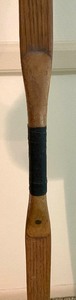 lot 220 image: Awesome Vintage Wooden Bow