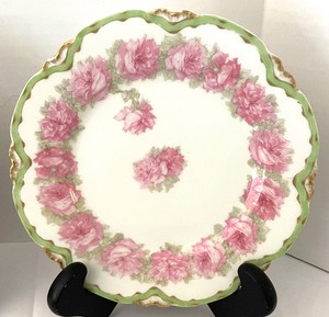 lot 236 image: Vintage Floral Plates, Bowls, Teapot and Vases