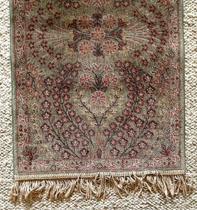 lot 260 image: Mantra Persian Window Sage Rug