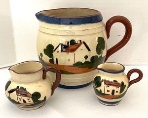 lot 263 image: Vintage Torquay Pottery from England Grouping