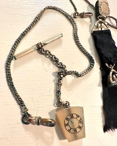 lot 274 image: Two Vintage Watch Fobs