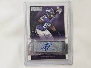 lot 22 image: Anthony Barr Autograph 2015 Panini Signature Series No. 2