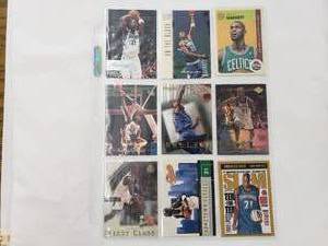 lot 31 image: Album Sleeve of 9 Kevin Garnett Cards