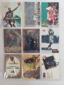lot 43 image: Album Sleeve of 9 Kevin Garnett Cards