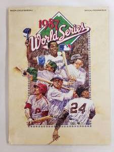 lot 59 image: Official Program 1987 World Series