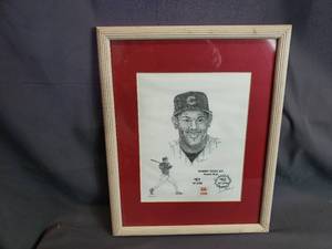 lot 69 image: Sammy Sosa Drawing Numbered 143800